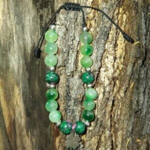 pulsera "fortuna verde"