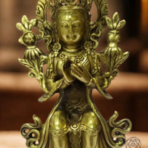Estatua Esotérica de Buda Maitreya "Abundancia y Luz del Futuro"