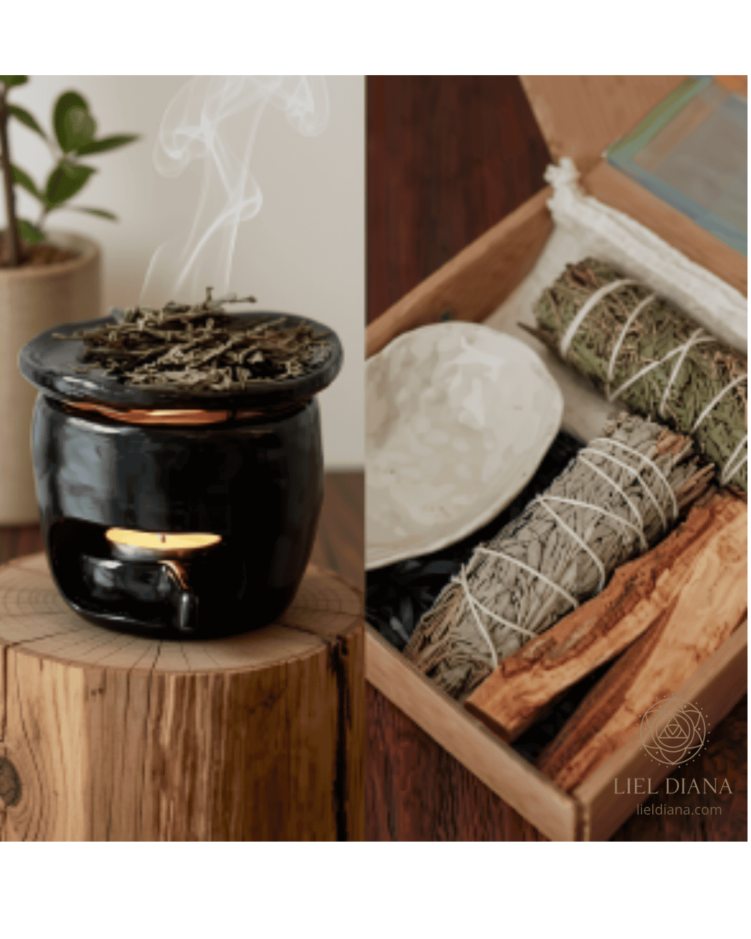 Sahumador Premium "Fuego Ancestral" – Quemador de Cerámica tipo Horno - Imagen 3