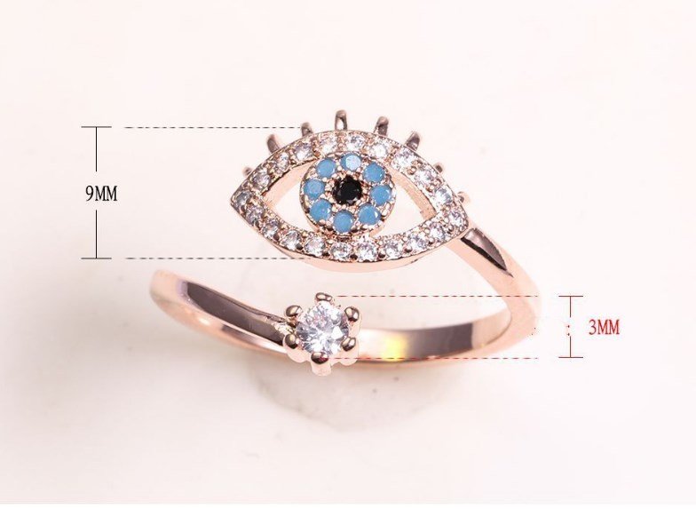 Anillo Ojo Turco Protector Ajustable - Imagen 3