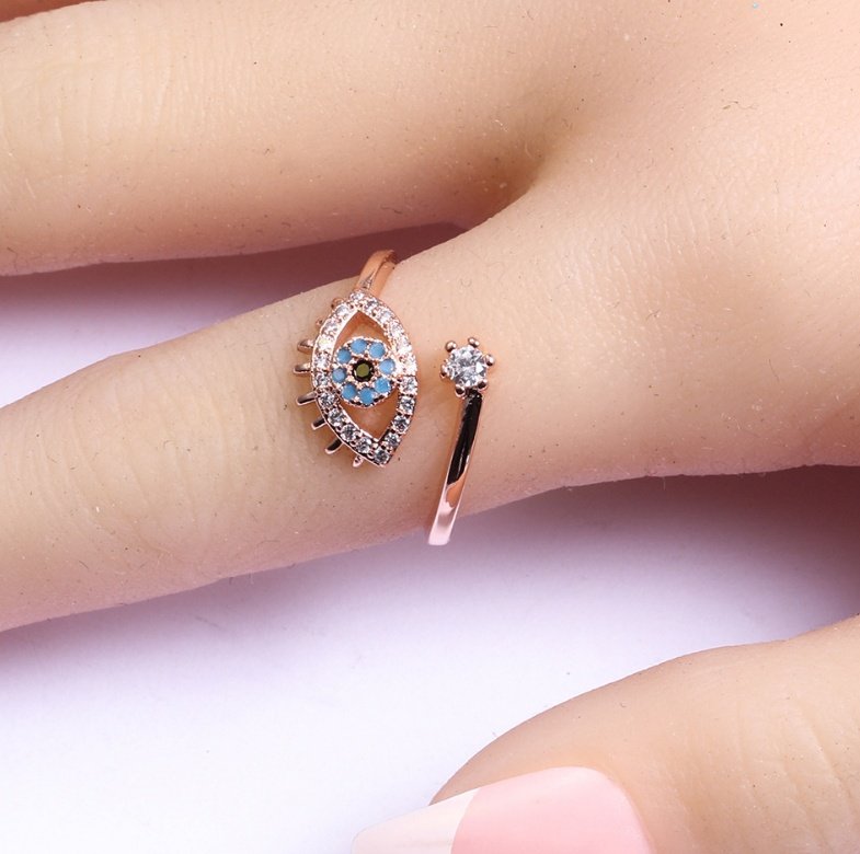 Anillo Ojo Turco Protector Ajustable - Imagen 2