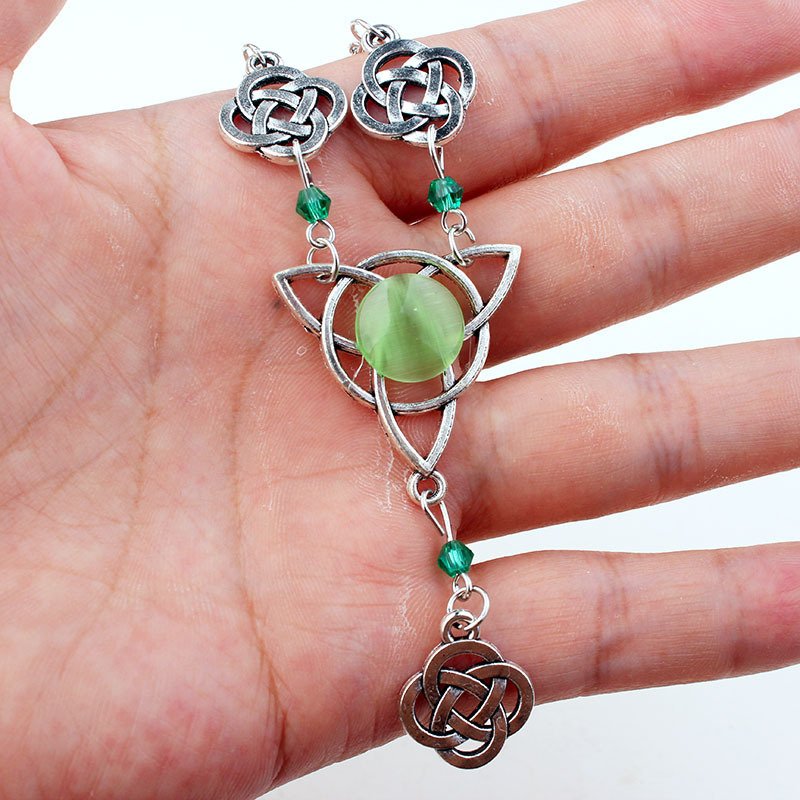 Diadema Celta Mística con Nudo Irlandés – Accesorio Wicca y Pagano - Imagen 8